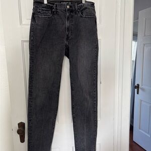 Abercrombie & Fitch Men's Black Wash 90s Slim Jeans